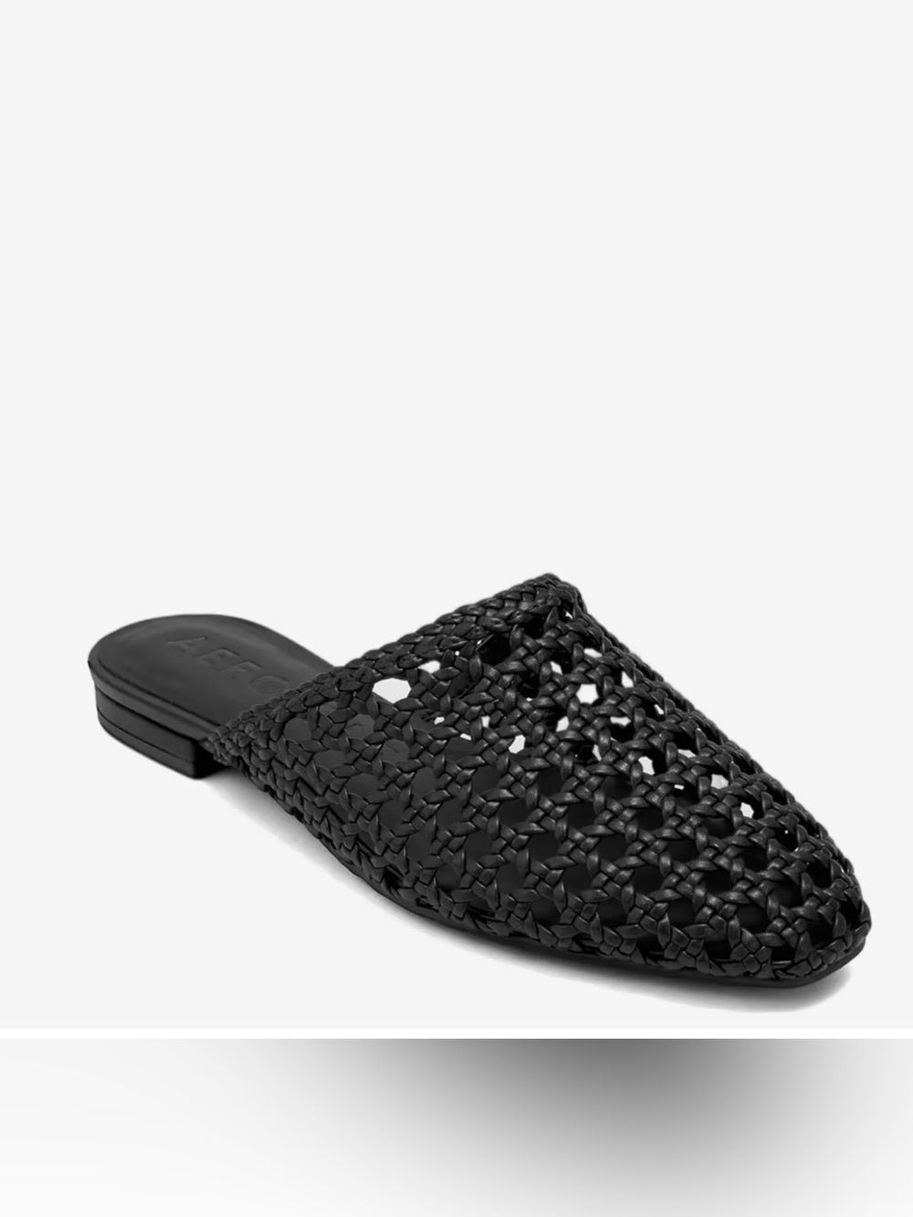 Aerosoles Flat Black Mules